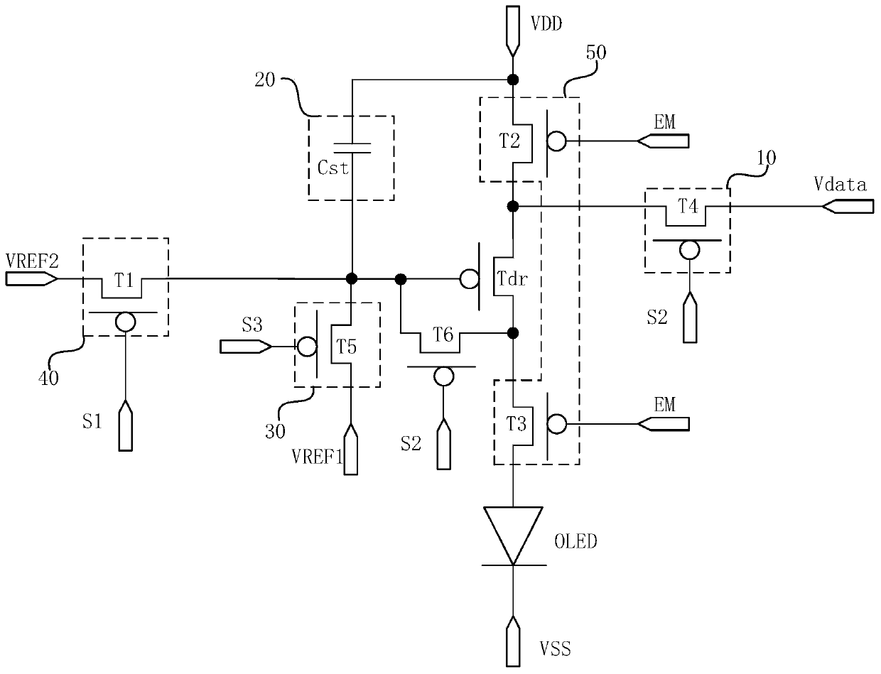 Pixel circuit, driving method of pixel circuit and display panel