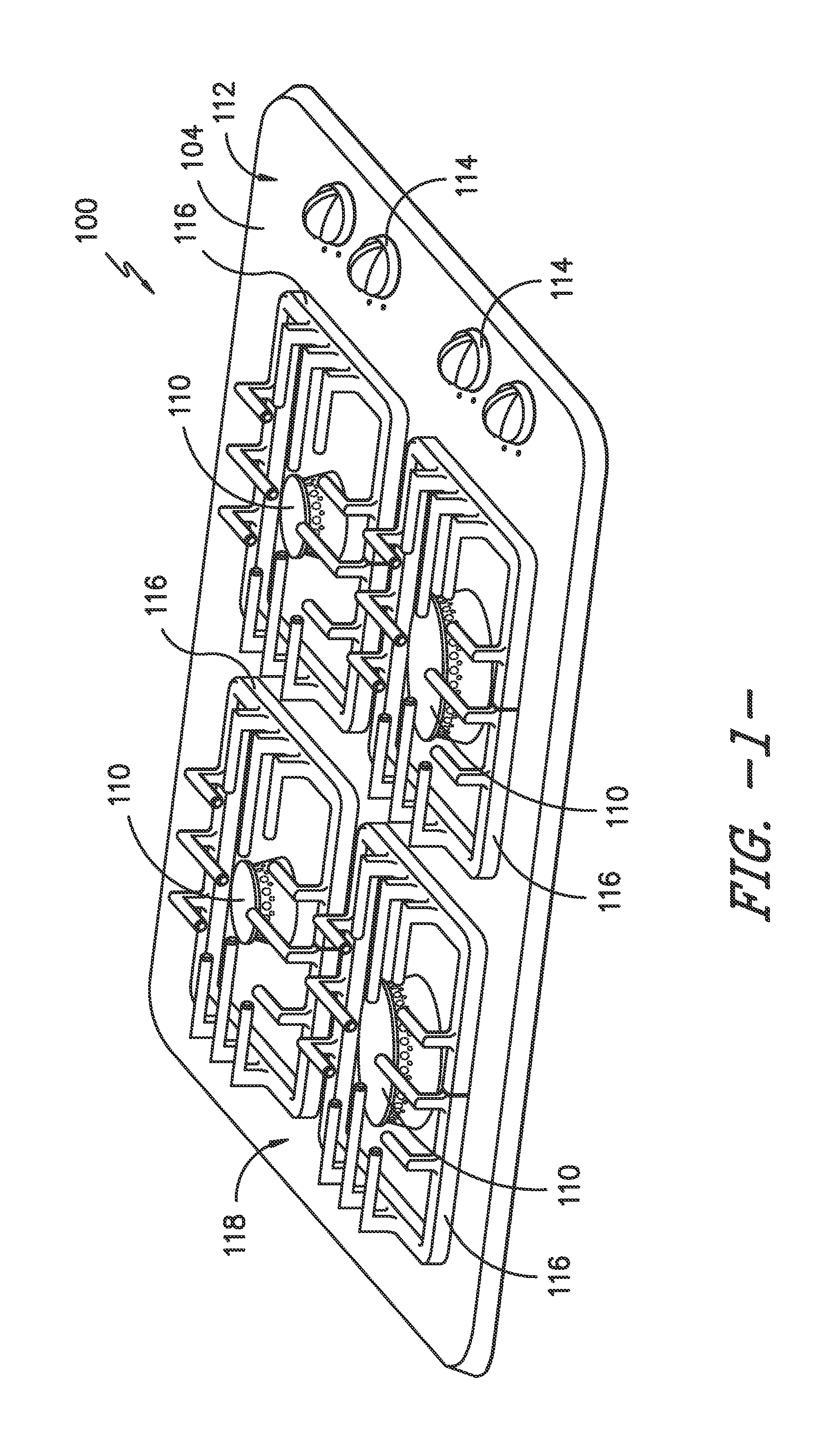 Unitary gas burner