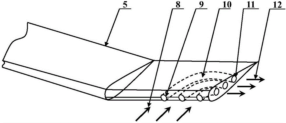 Method for restraining rotor noise based on sweepback paddle tip openings
