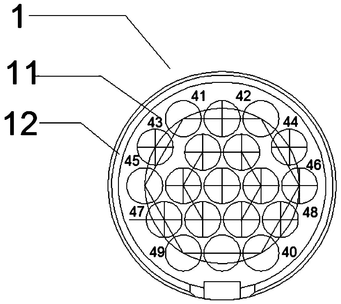 19-core connector