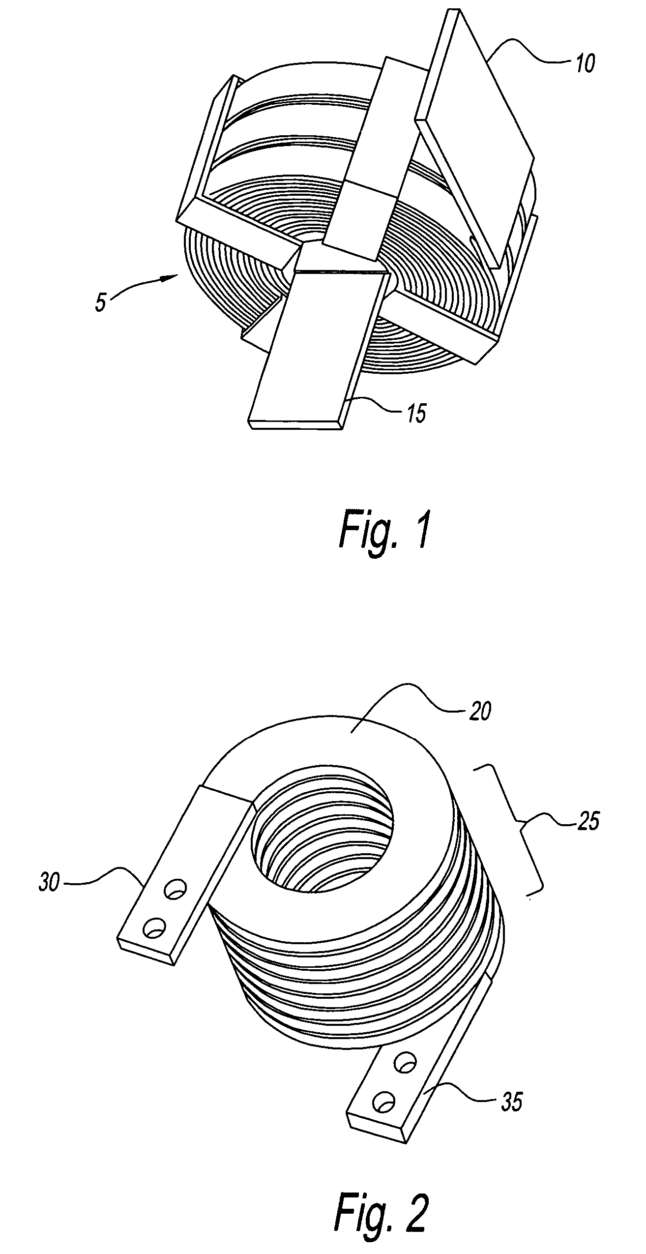 Fabricated air core reactor