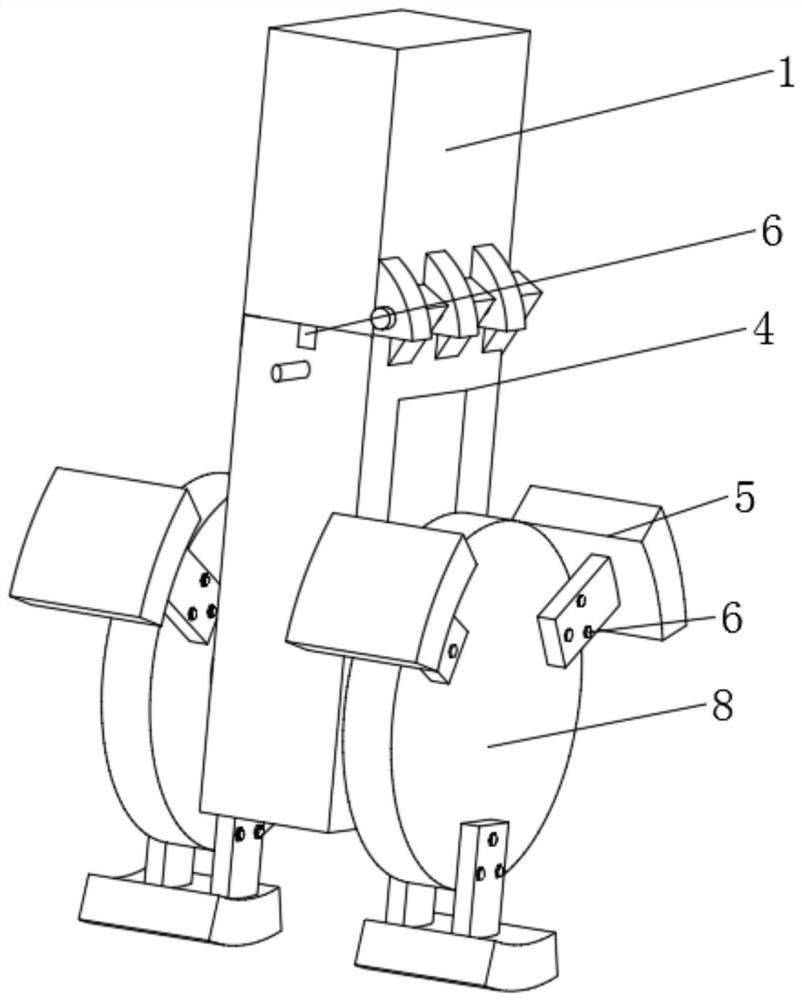 Auxiliary speed reducer for downhill of heavy-duty truck