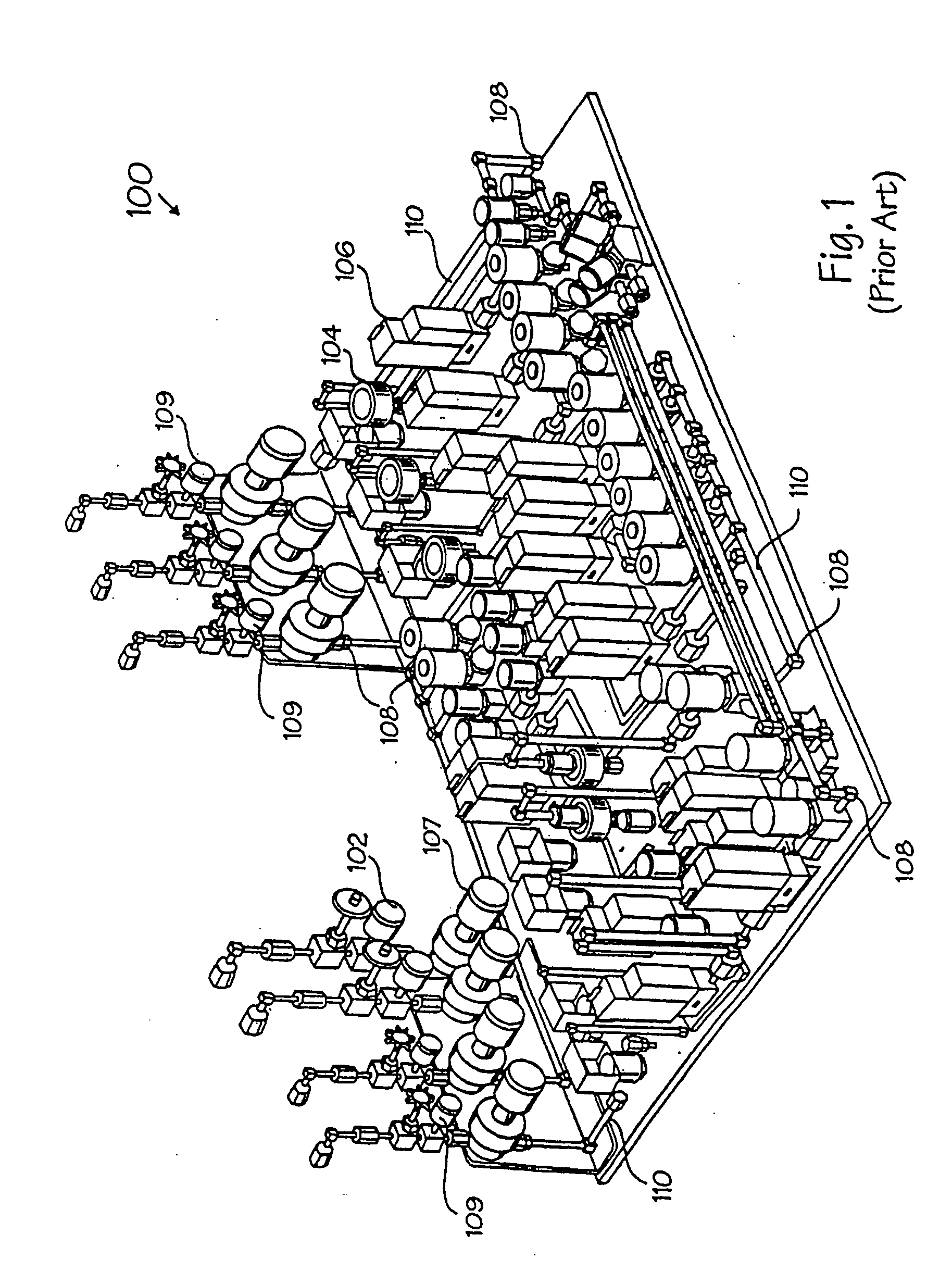Fluid delivery system and mounting panel therefor