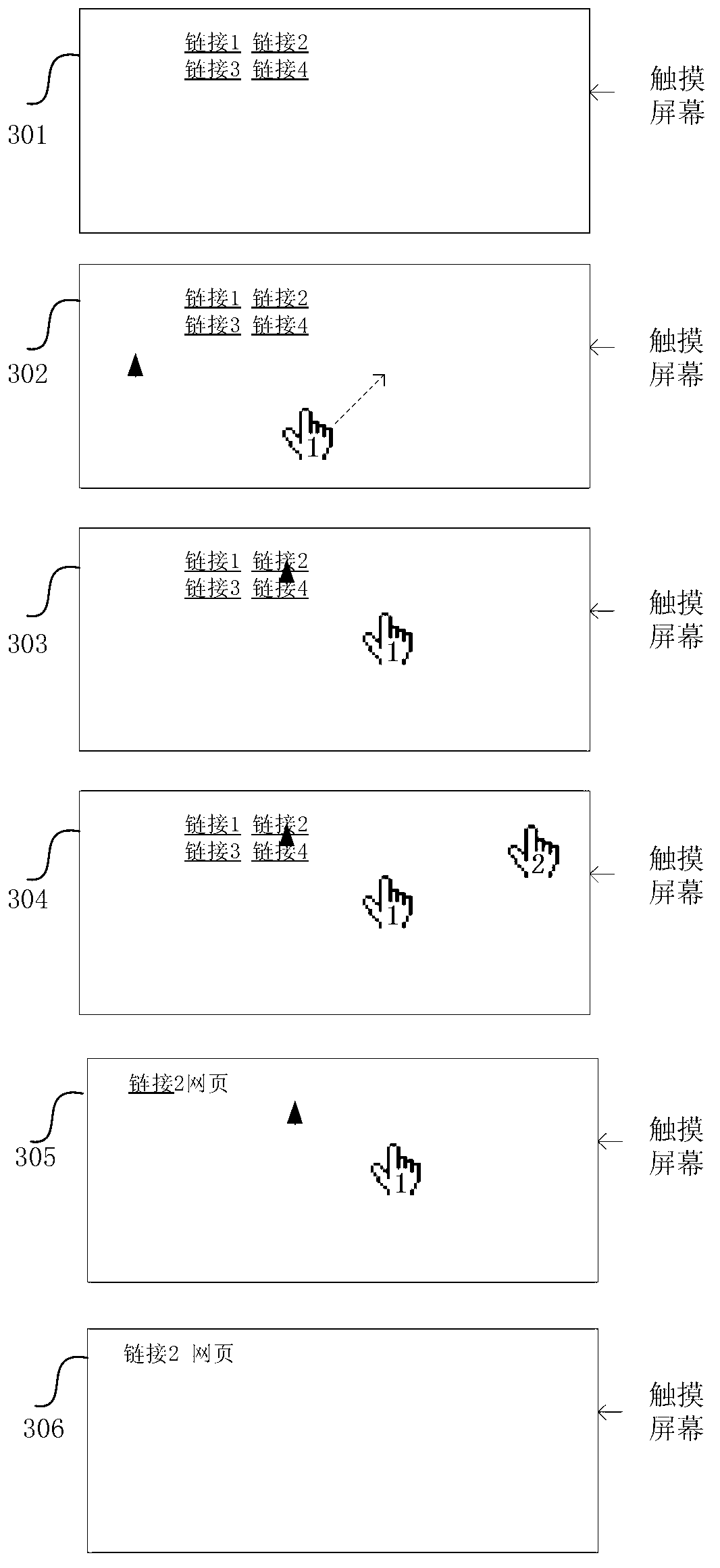 Touch positioning method, device and terminal