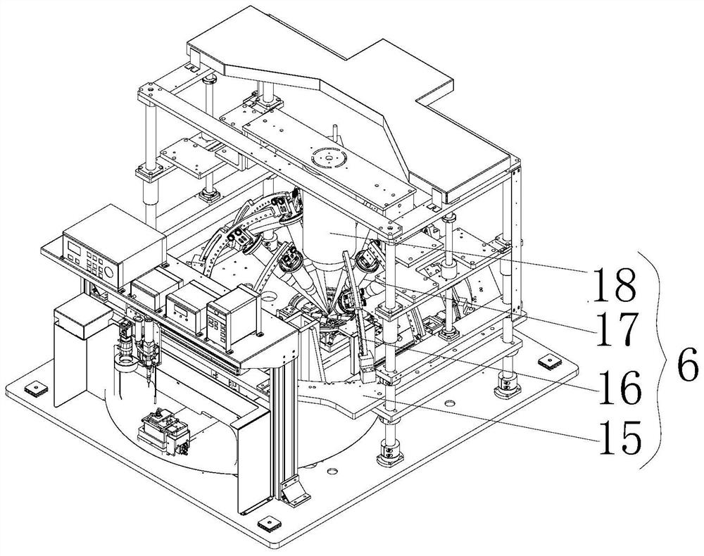 A station adjustment device for teleconverter coupling aa equipment