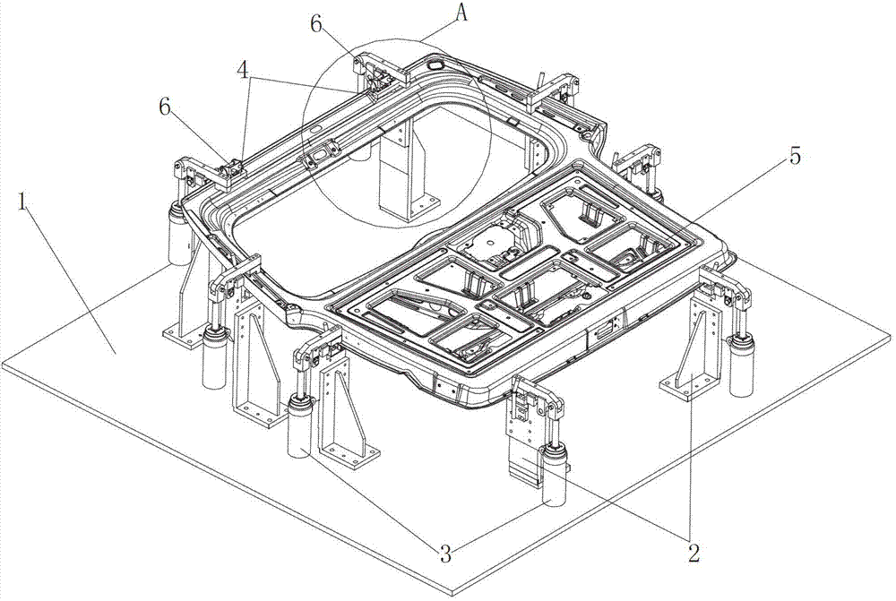 Method and special tool for assembling back door and hinges
