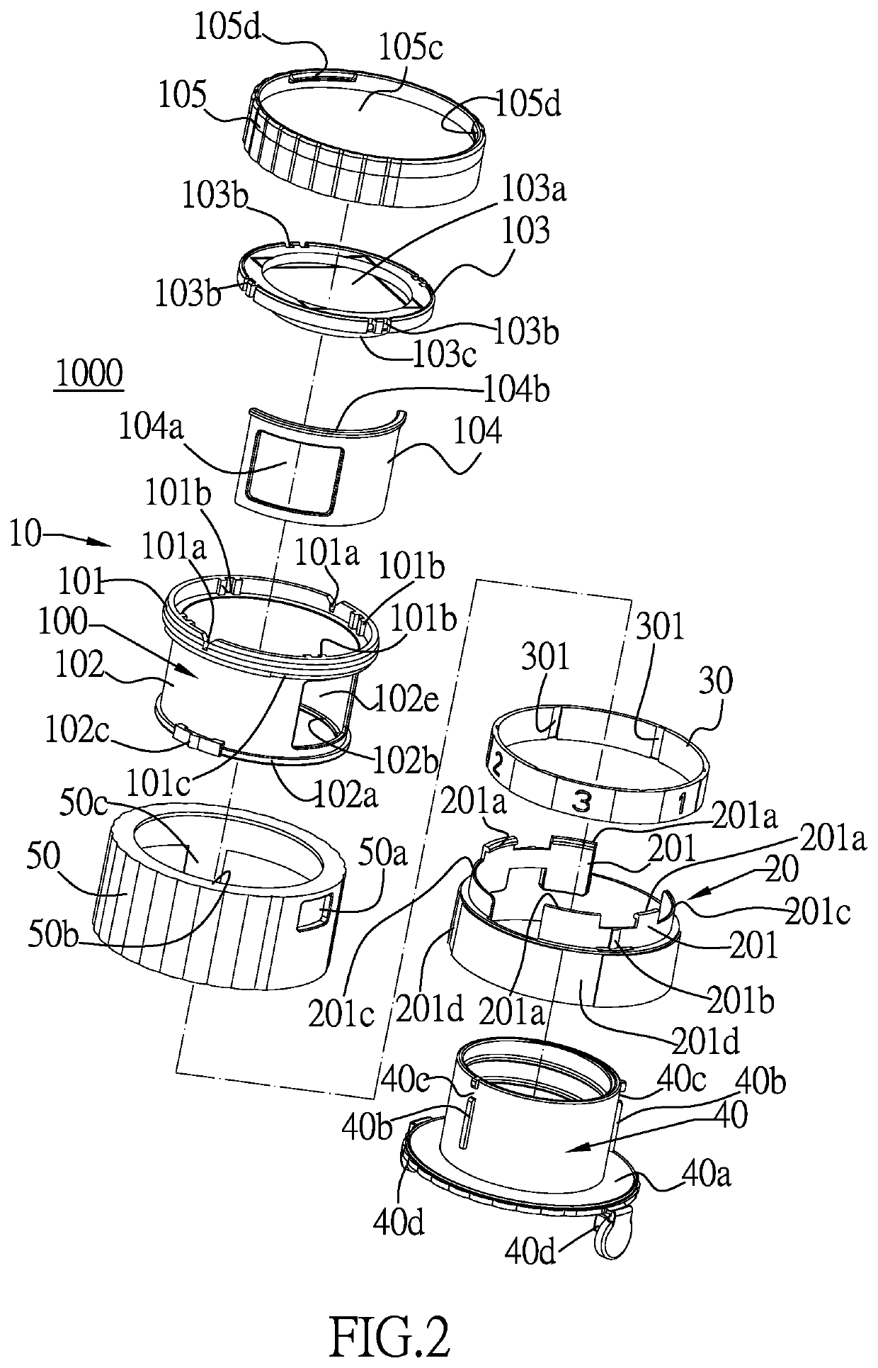 Container lid assembly