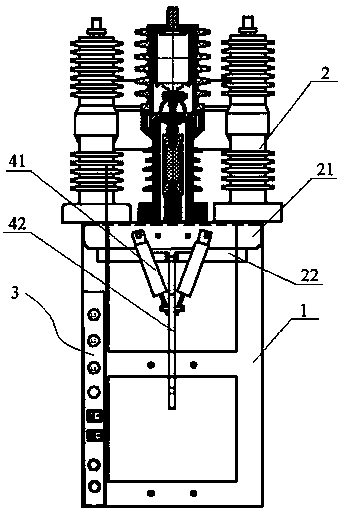 Spring operating mechanism detection device