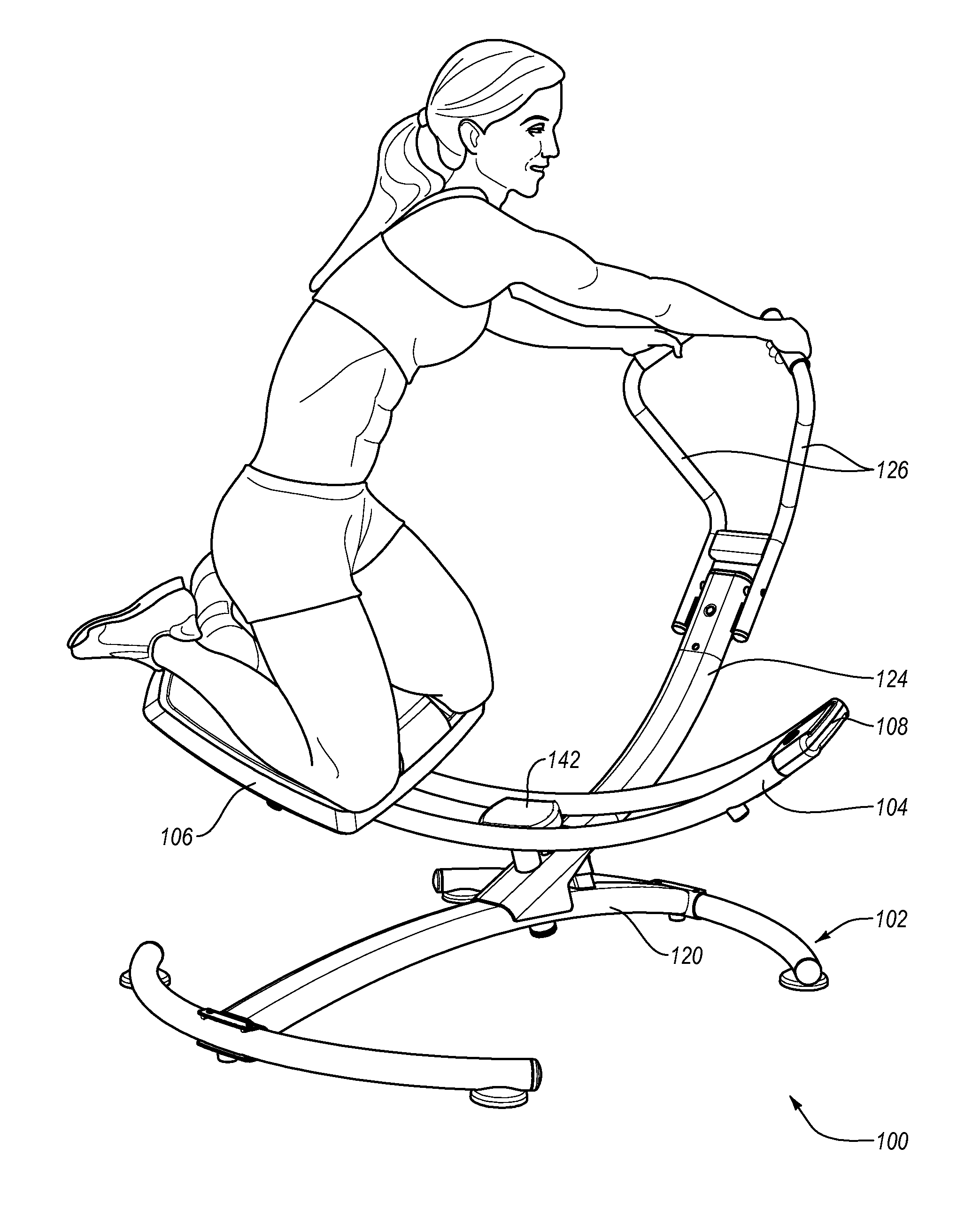 System and method for exercising