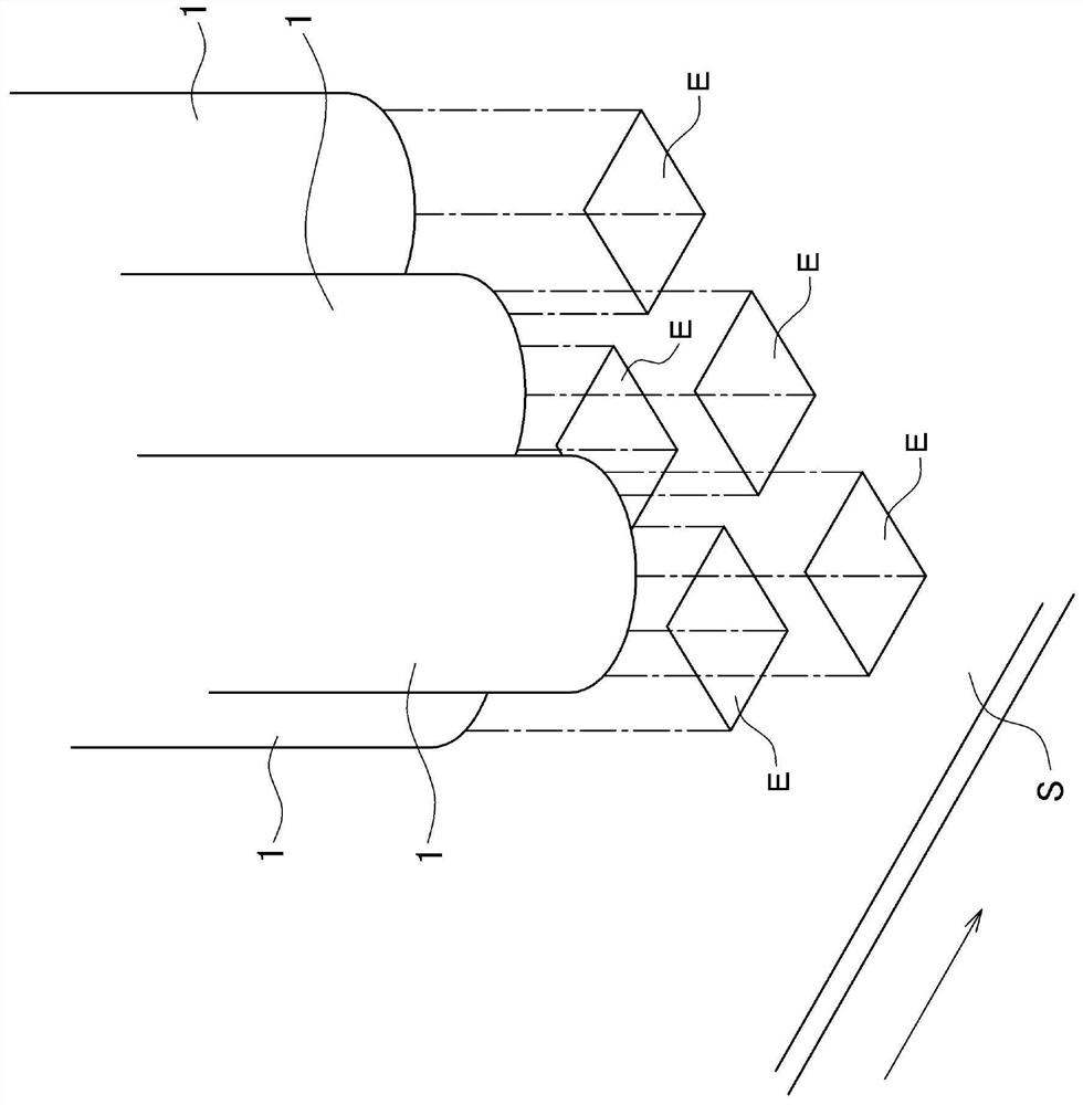 Direct-scanning exposure device