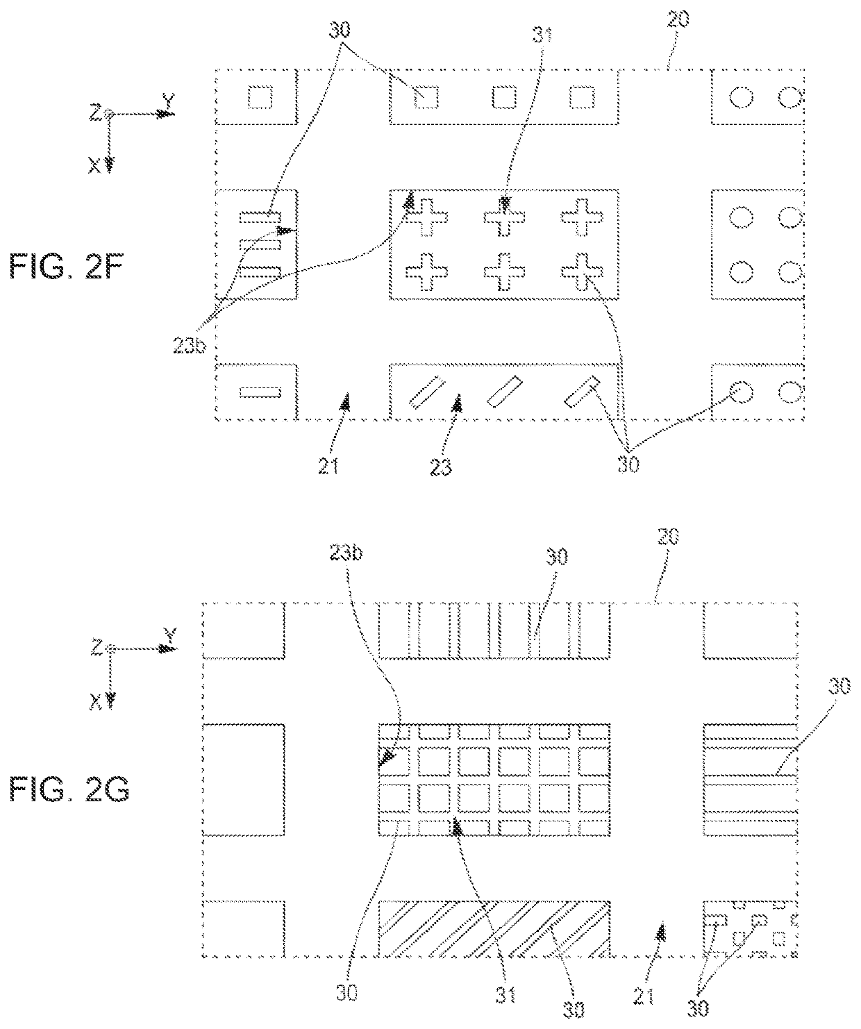 Method for transferring a surface layer to cavities