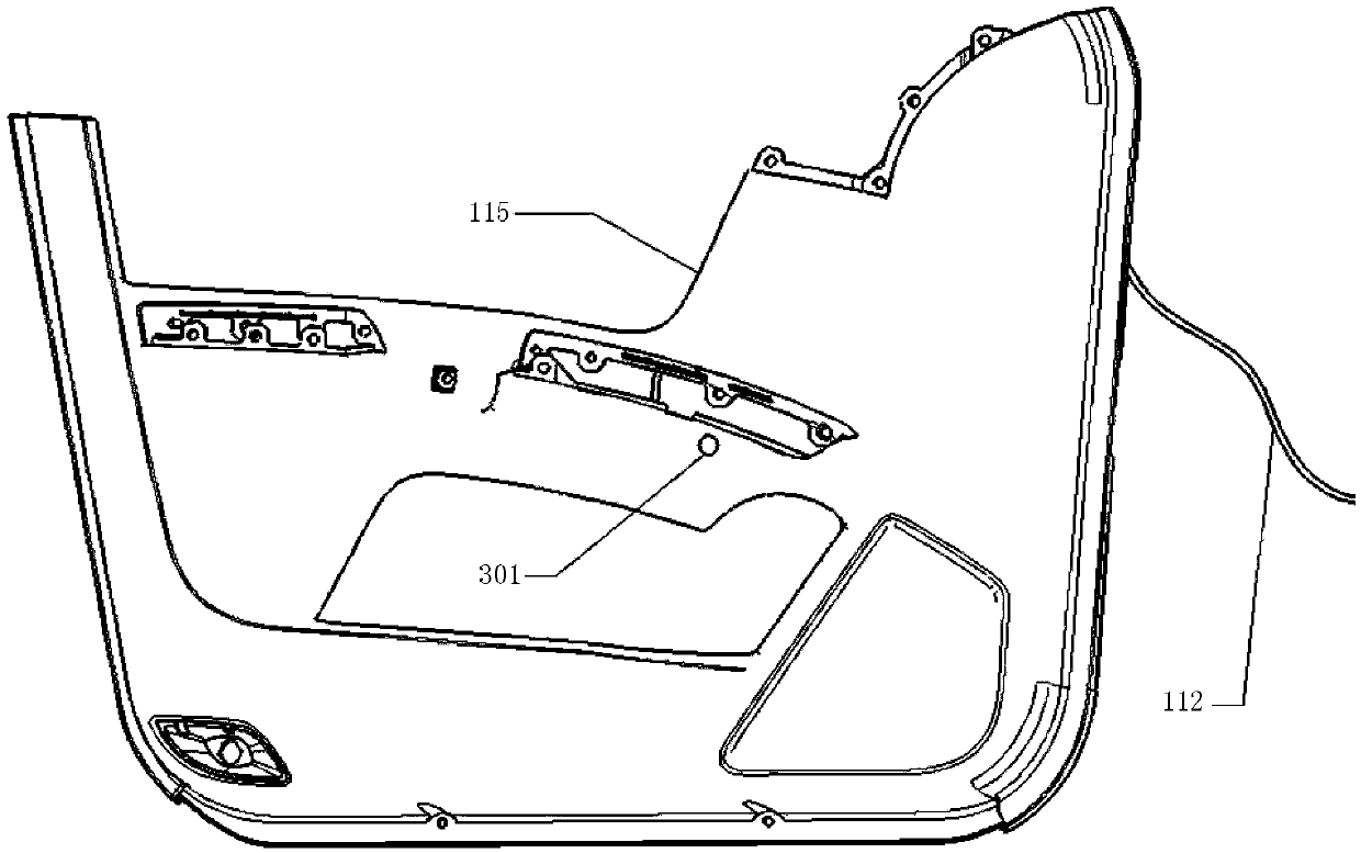 A door opening device