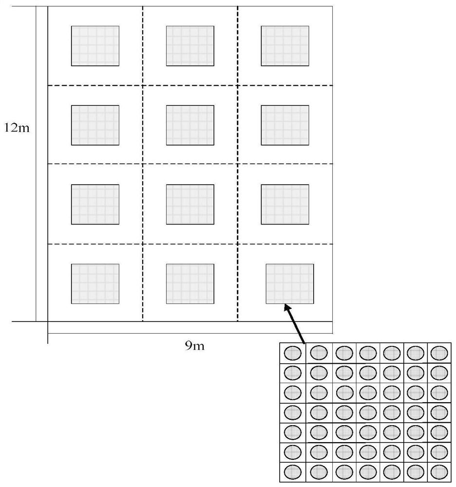 Improved RBF neural network indoor visible light positioning method and system