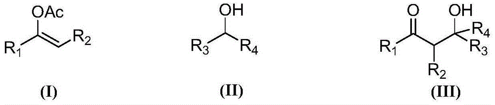 Synthesis method for beta-hydroxy-ketone compound