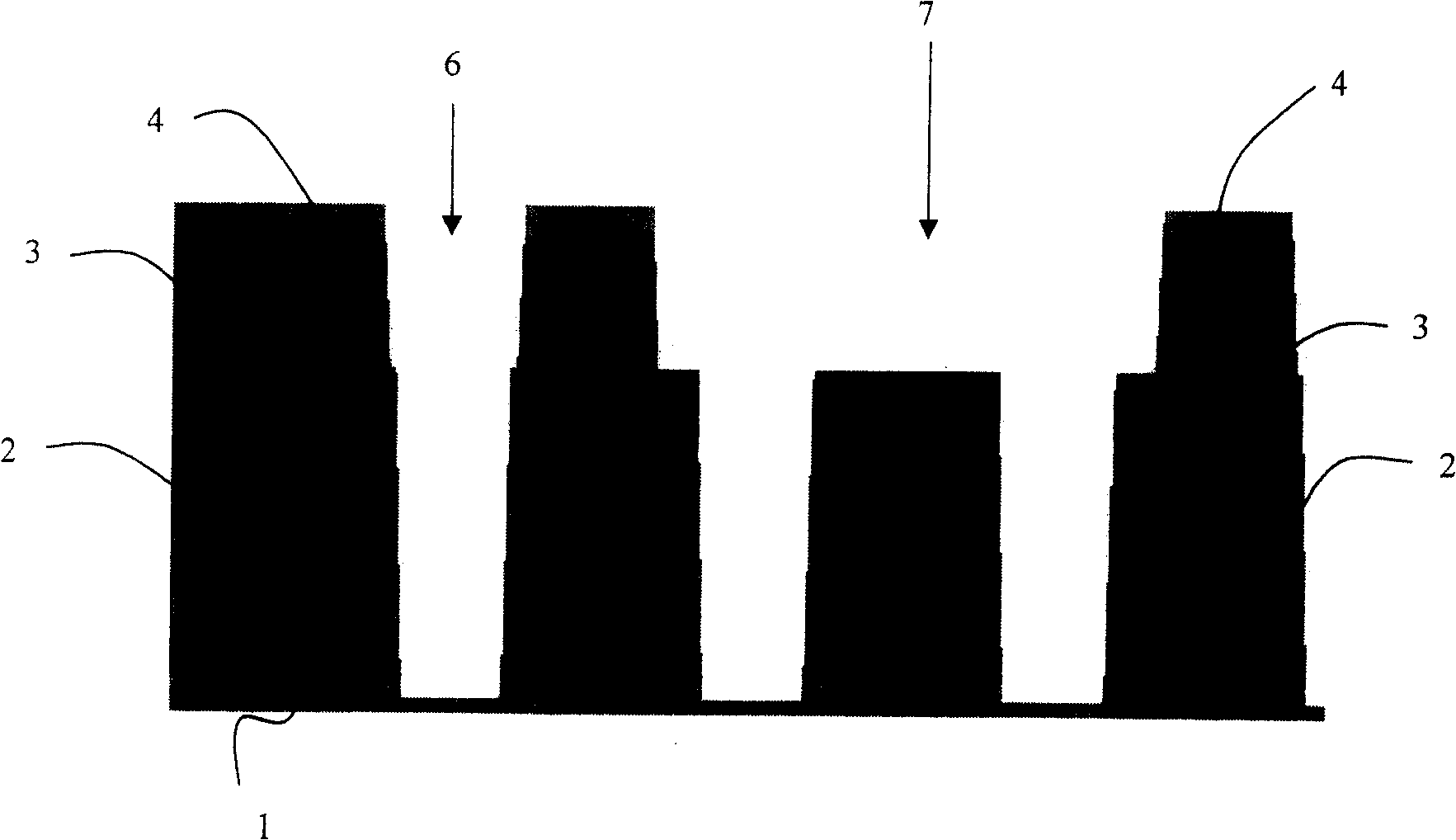 Method for improving CMP process window of deep slot DRAM tungsten metal bit line