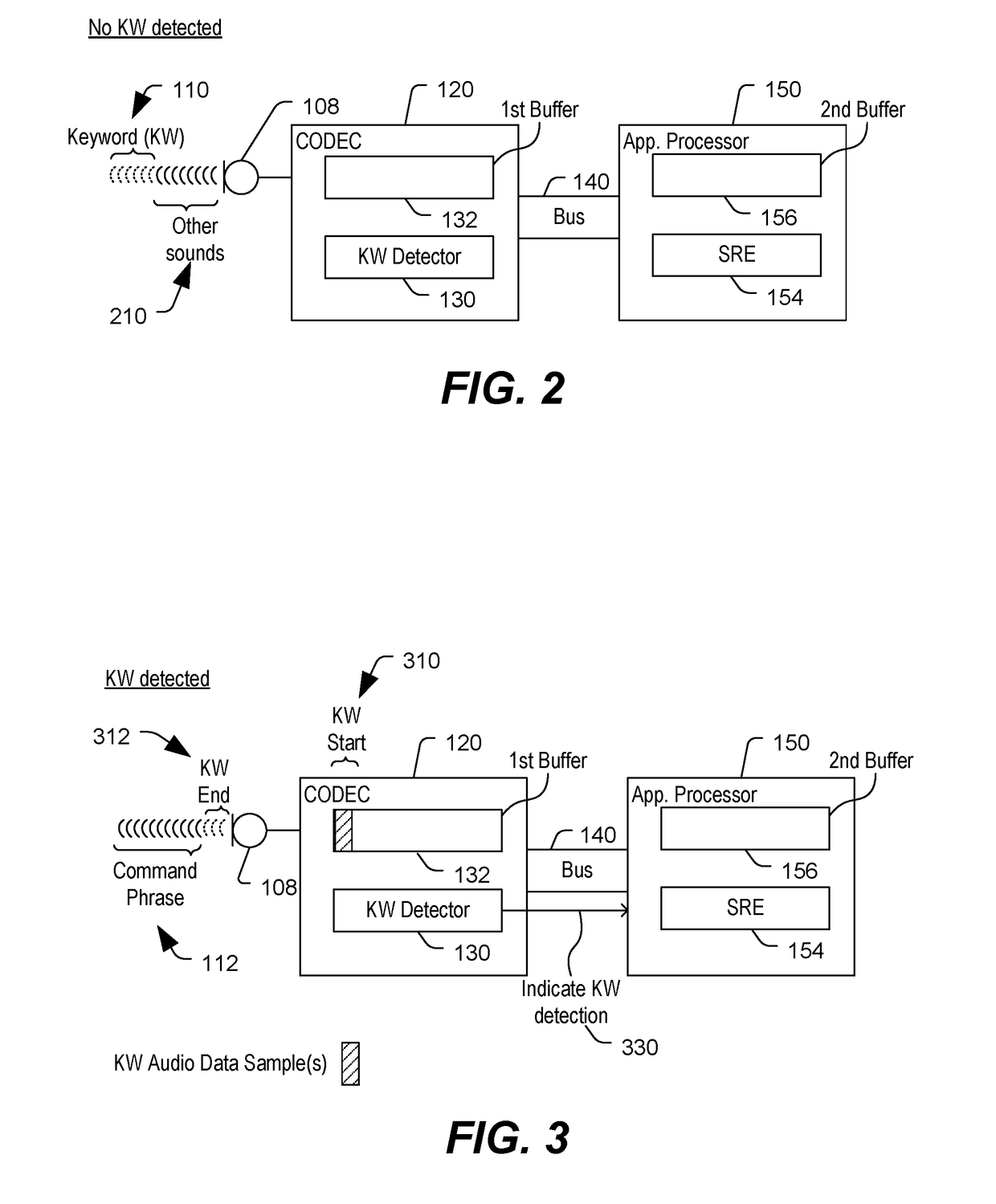 System and method of analyzing audio data samples associated with speech recognition