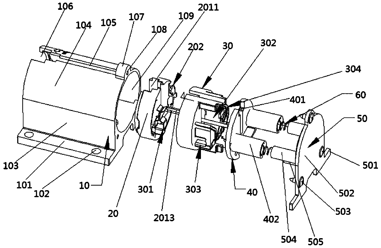 A rotating lamp holder and lighting device