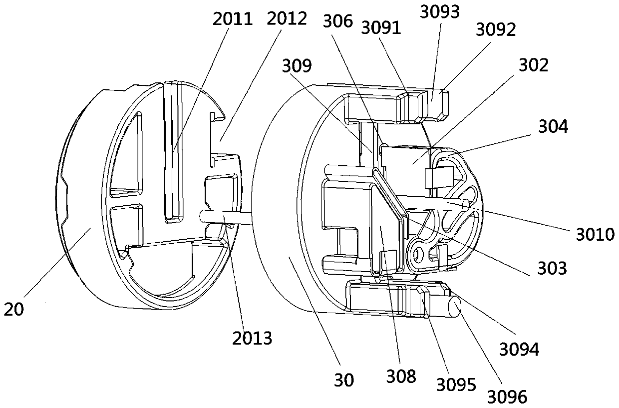 A rotating lamp holder and lighting device