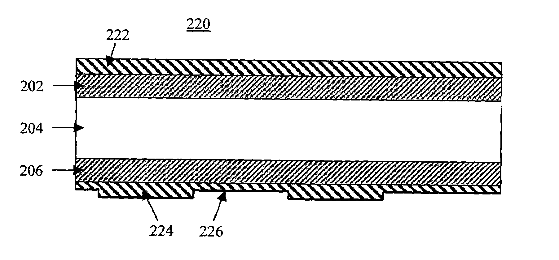 Photodetector employing slab waveguide modes