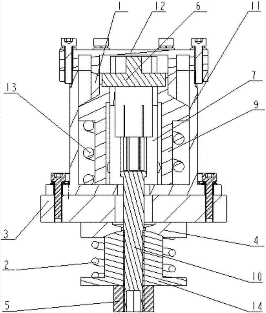 A space-borne locking and releasing device driven by memory alloy