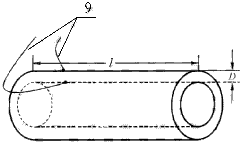 Device and method for measuring electrostrictive coefficients through linear frequency modulation multi-beam laser heterodyne