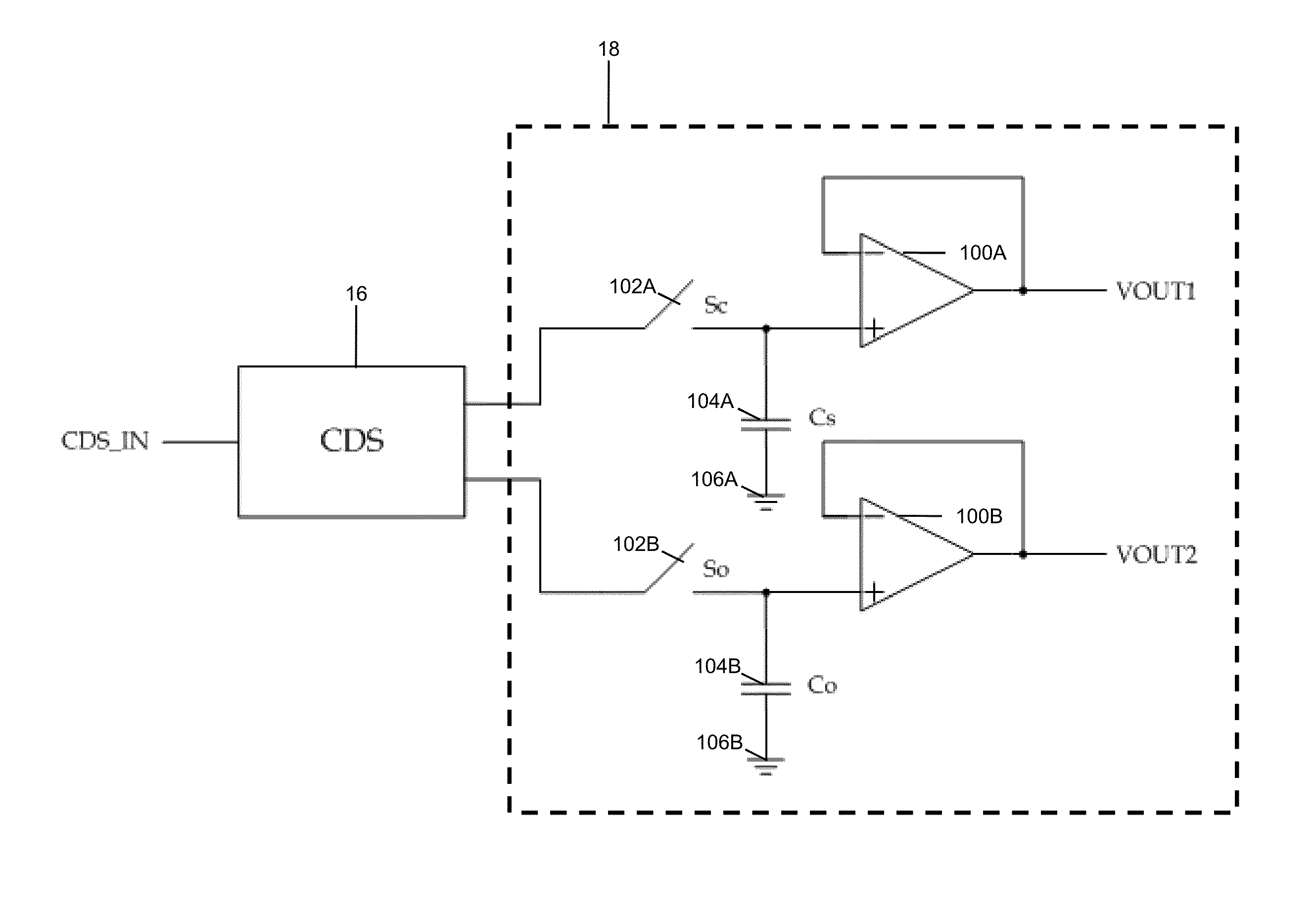 Digital image processing readout integrated circuit (ROIC) having multiple sampling circuits