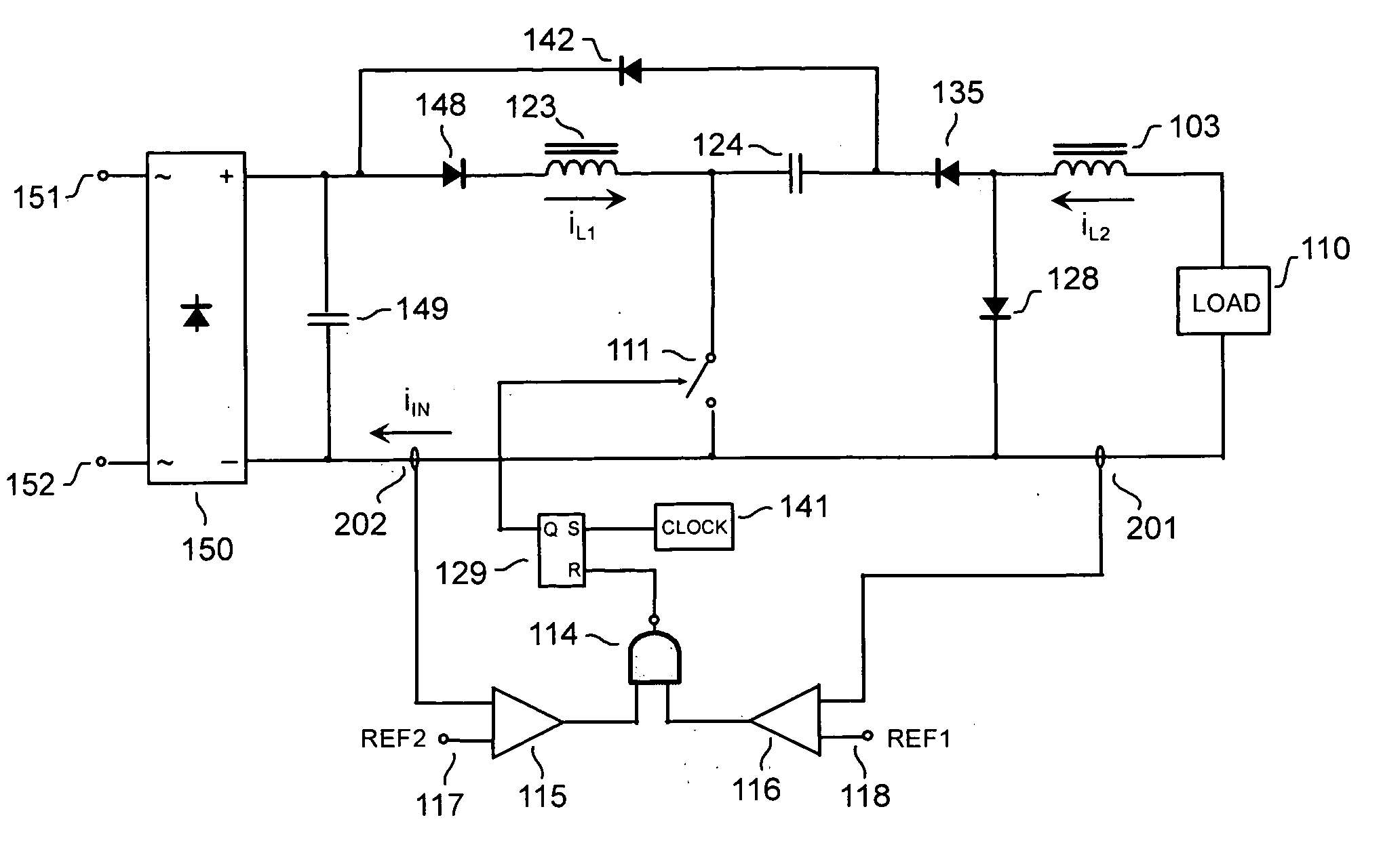 Method and apparatus for controlling output current of a cascaded DC/DC converter