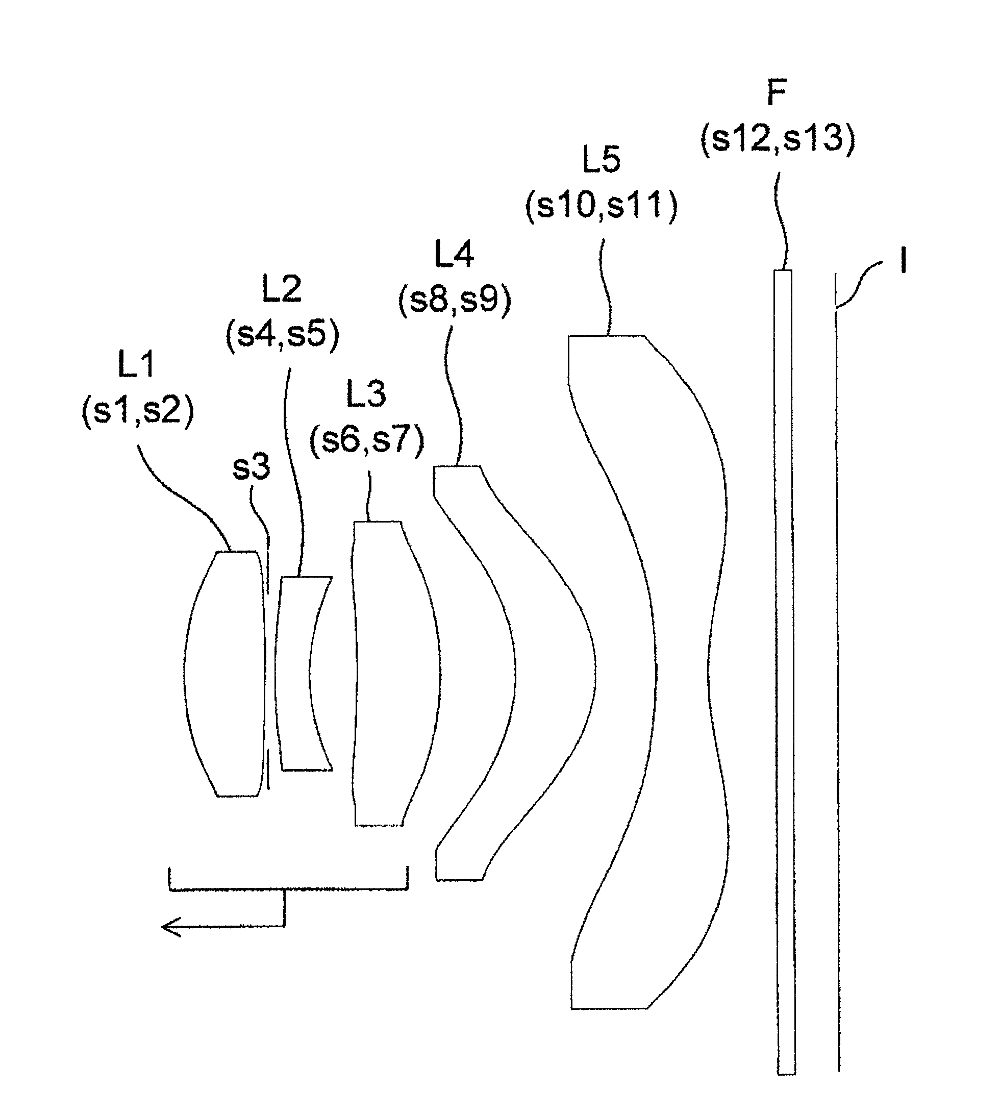 Image pickup lens, image pickup device provided with image pickup lens, and mobile terminal provided with image pickup device
