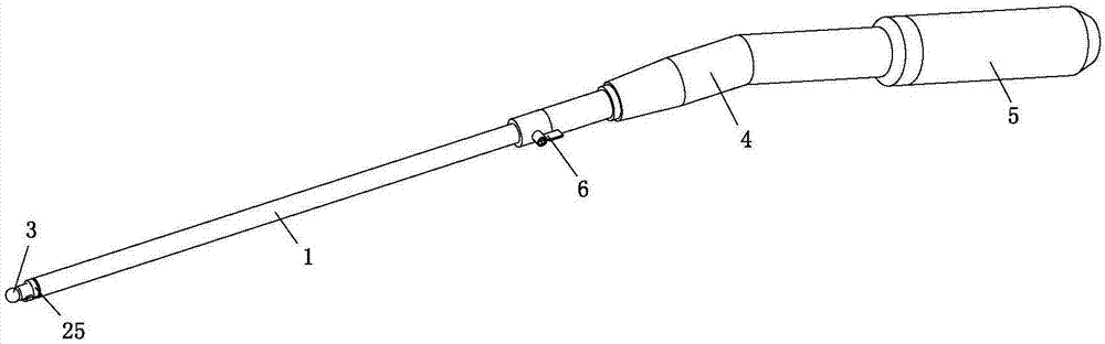 A medical grinding power device with angle adjustment function