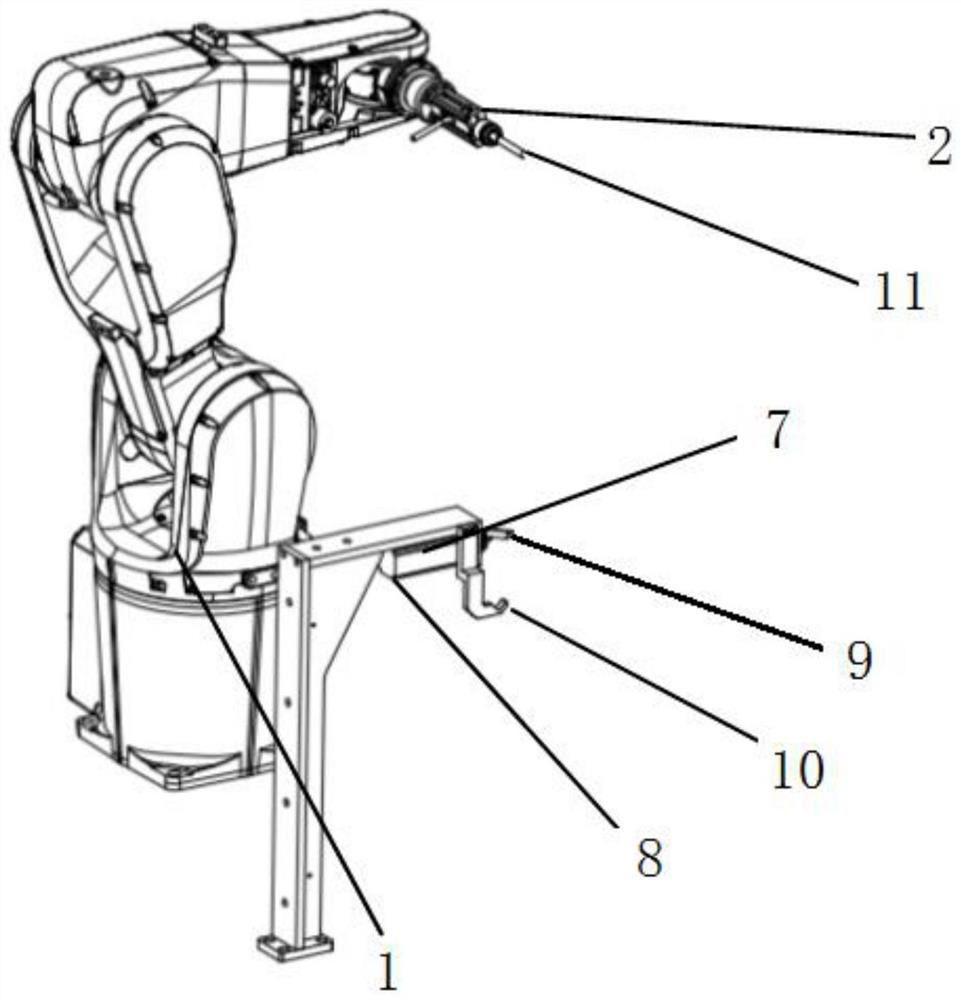 Cigarette fly ash detection device and detection method based on machine vision by adopting gray difference method