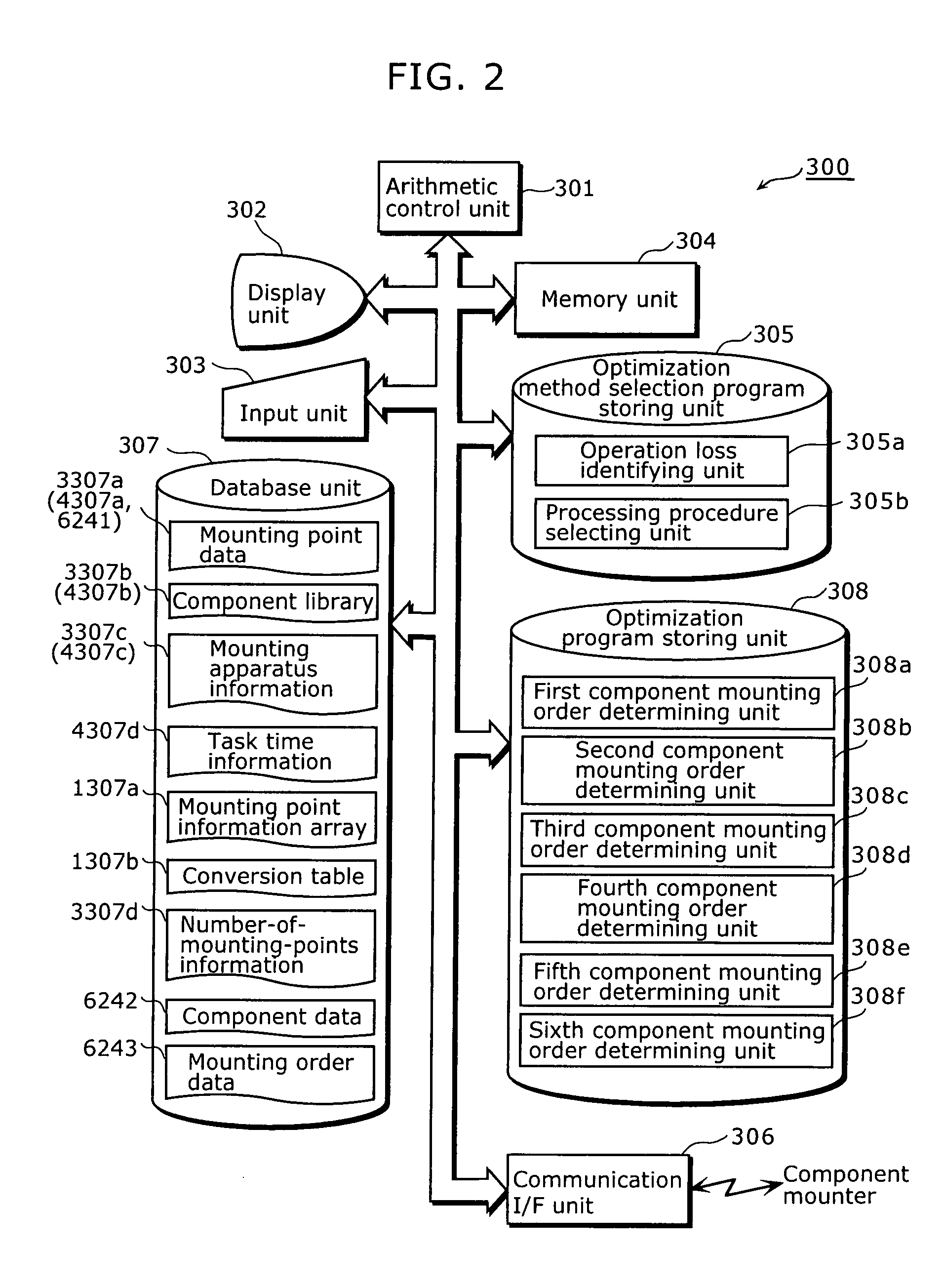 Operating Time Reducing Method, Operating Time Reducing Apparatus, Program and Component Mounter