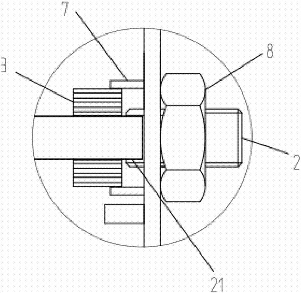 Fixing device of server information card