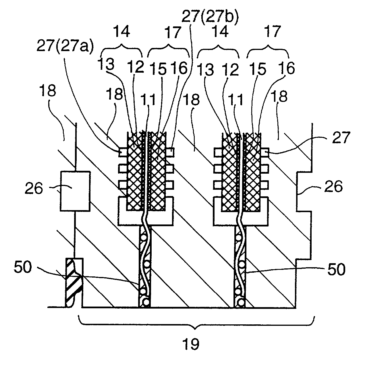 Seal structure of a fuel cell