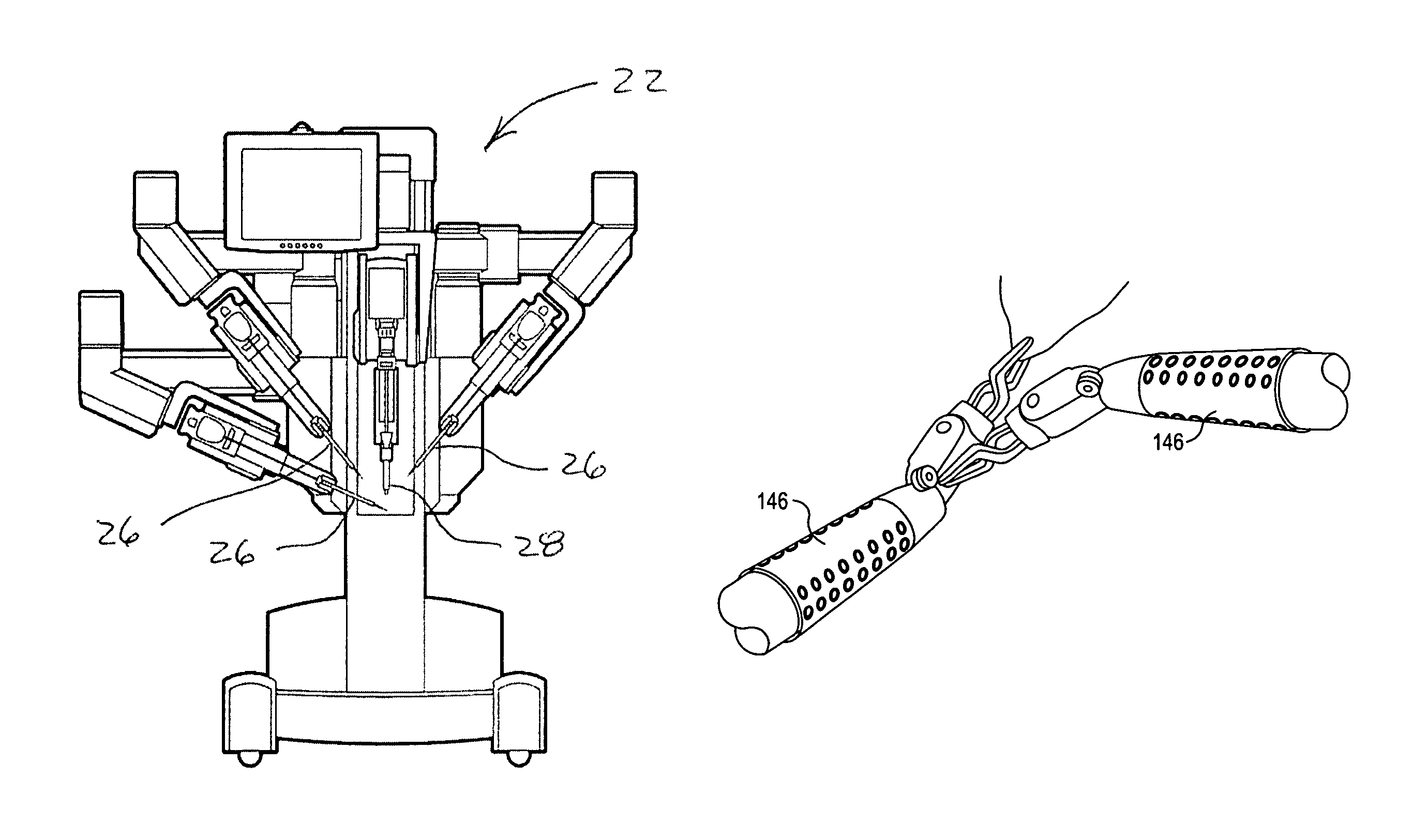 Fiducial marker design and detection for locating surgical instrument in images