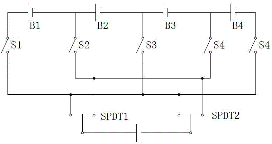 A battery pack voltage equalizer