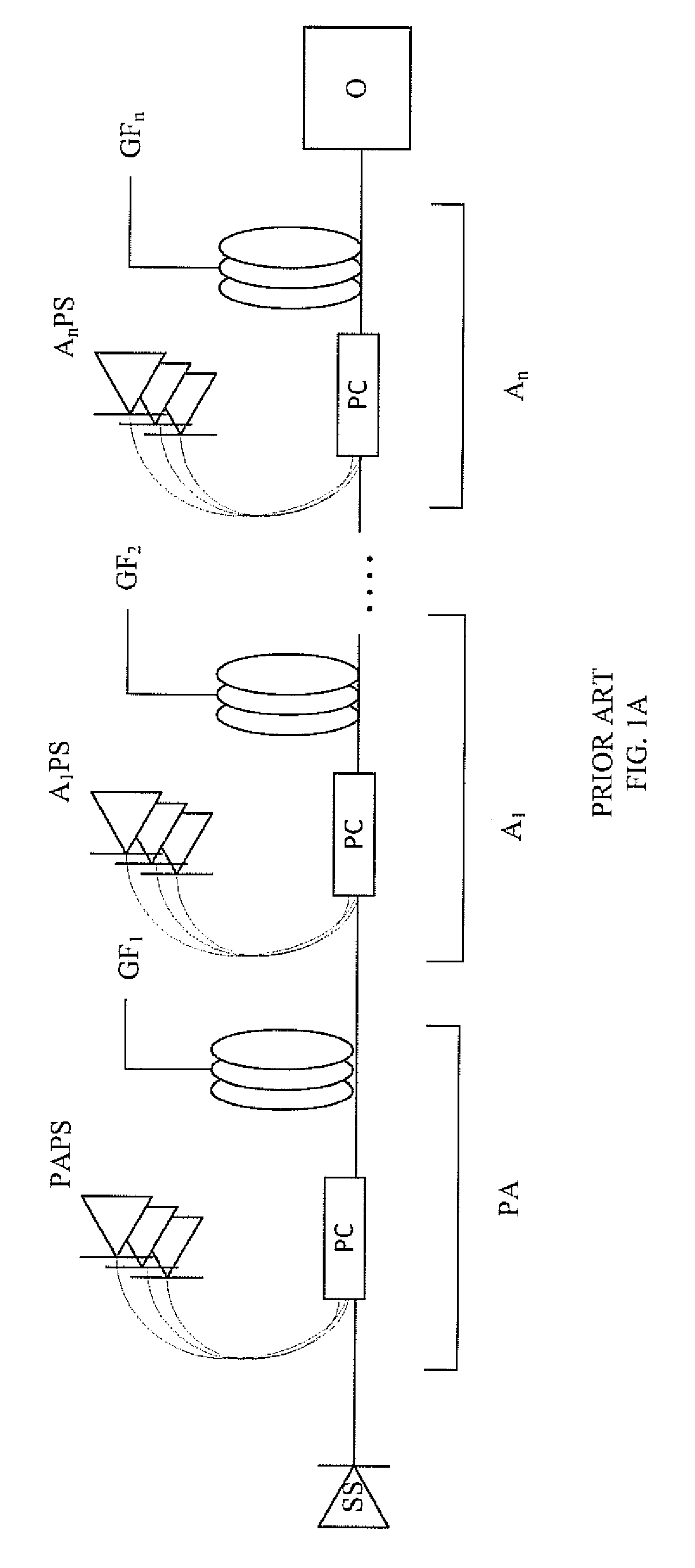 Monolithic integrated seed and high power pump source