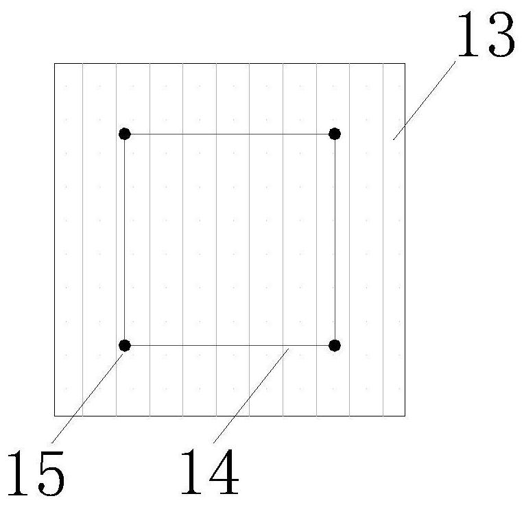 Complete type artificial bottom plate manufacturing method and application