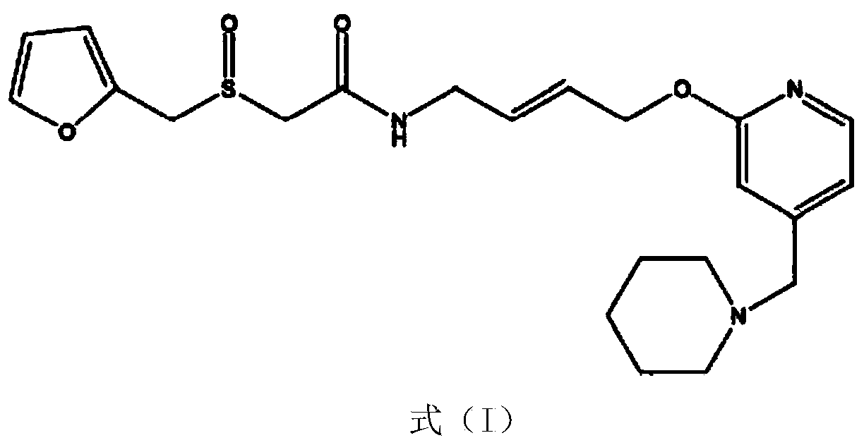 Lafutidine crystal compound