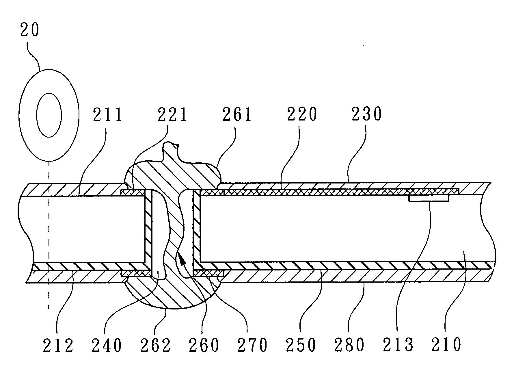 Semiconductor chip device having through-silicon-via (TSV) and its fabrication method