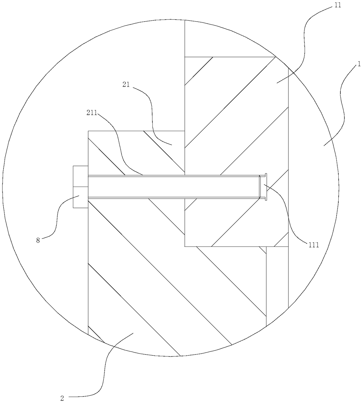 Automatic winching device for Yankee dryer