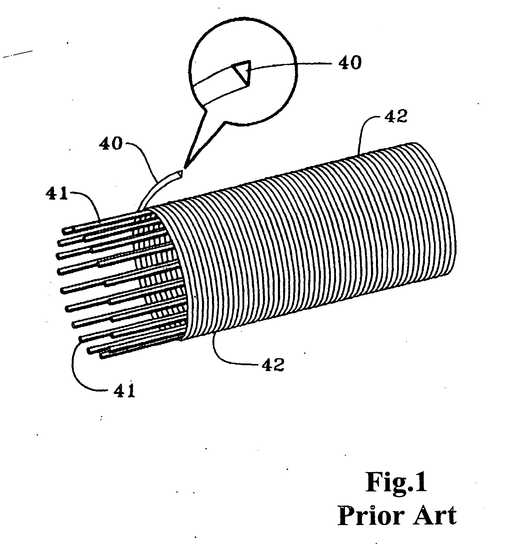 Filter having opposing parallel planes of wedge wires