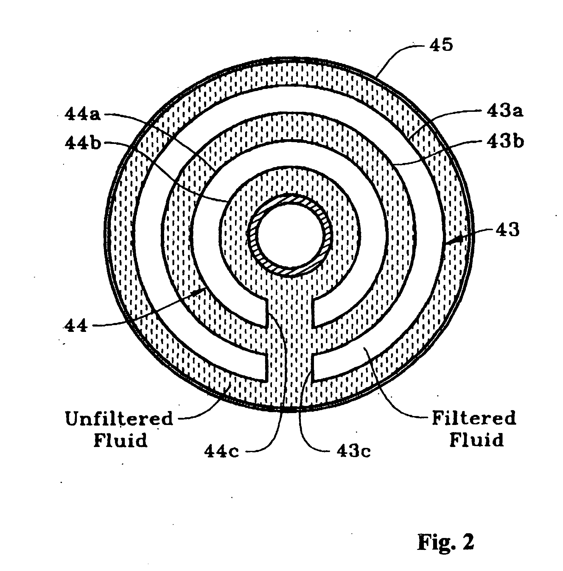 Filter having opposing parallel planes of wedge wires