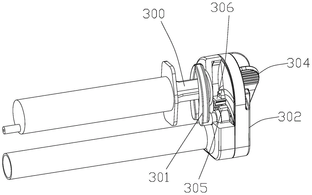Injector clamping device