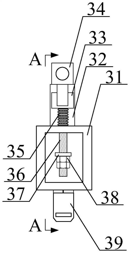 An energy-saving anti-vibration hammer that is convenient for clamping