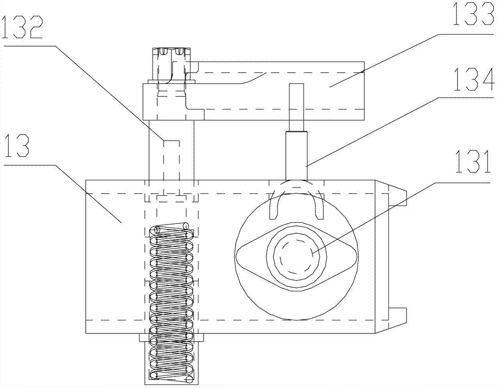 Control method for pulling arm bushing out of crane single cylinder bolt system