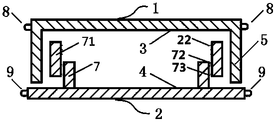 Extrusion-type quantitative handheld criss-cross counting surface sampling culture dish