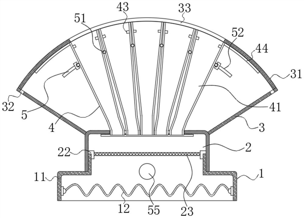 Windshield anti-fog device for automobile