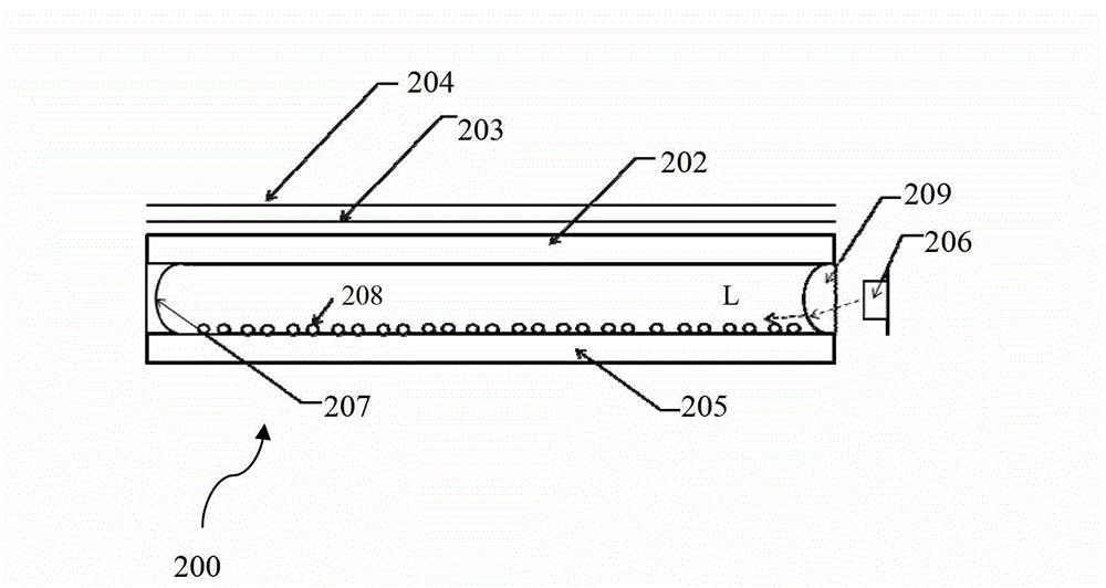 Edge-light backlight and liquid crystal display provided with same