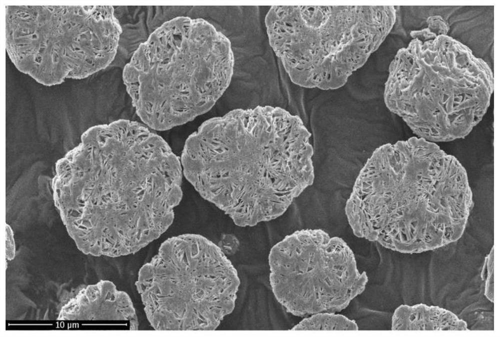 Preparation method of nickel-aluminum coated nickel-iron-manganese sodium ion precursor material