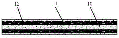 Honeysuckle extract containing improved table tennis bat bottom board and manufacturing method thereof